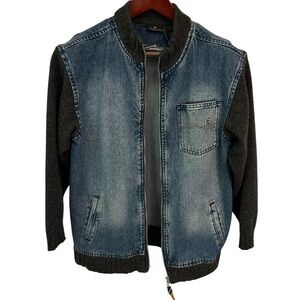 Kenneth Cole Zip Jean Jacket 16-18